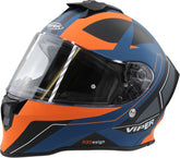 ViPER RS-55 Full Face Motorcycle Helmet - Cyclone Orange